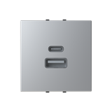N2285.3 PL CARICATORE USB-A+C 10,5W -2M