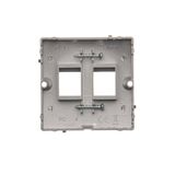 Touch panel 3 modules, Modul 1: 4 touch fields, Module 2: 2 vertical touch fields, Module 3: 4 touch fields, Fixing: horizontal, White pearl