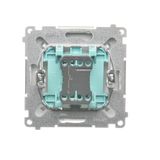 Touch panel 2 modules, Modul 1: 2 vertical touch fields, Module 2: 2 vertical touch fields, Fixing: horizontal, Frozen lava