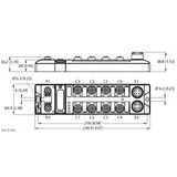 Compact Multiprotocol I/O Module for Ethernet 8 Digital PNP Inputs and 8 Digital PNP Outputs 2 A   TBEN-L4-8DIP-8DOP