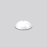 Replacement glass, moulded glass D 250 H 96 colour: white
