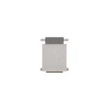 RJ12 double telephone socket, (module), Simon 24, IP20, white