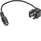 Keystone insert Stereo jack 3.5mm