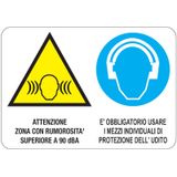 Various sign - Al - Dimensions: 500x330 mm