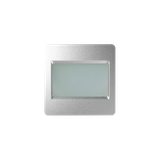 Luminous cover for signal light, aluminum