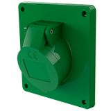 Receptacle, 32A3p 4h 50V100-200HZ, IP44