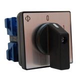 Off Switch, front mount with 4-hole mounting, 20A, 1 pole