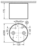 Downlights Sonnos Lens White around ETDD 17W 2000lm Extreme Wide Flood (XFL) IK06 3 SDCM 9002016552