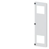 SIVACON, door half, left, with cutout for filter fan