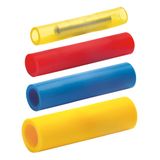 Butt connectorwith insulation, 0.1-0.4 mm², AWG 26 to 22, yellow, 20 mm, 669
