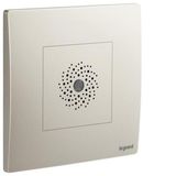 Mallia Senses - 1 gang sound light detector without neutral - 200 watts - Champagne