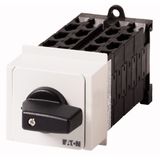 T0-8-8372/IVS Changeoverswitches, T0, 20 A, service distribution board mounting, 8 contact unit(s), Contacts: 16, 90 °, maintained, Without 0 (Off) position, 1-2, D