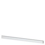 SIVACON, trim strip, W: 1000 mm, under the door, light gray