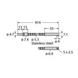 Glass Fiber Single Conductor   IAR.753SMTA