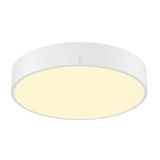 MEDO® PRO 40, wall- and ceiling-mounted light, round, 3000/4000K, 19W, trailing-edge phase, 110°, white