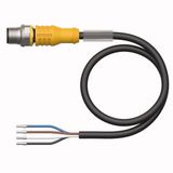 Actuator and Sensor Cable, PUR Connection Cable   RSC4.4T-2/TXL3013