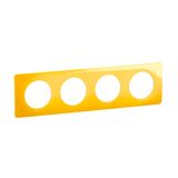 PLATE 4 GANG SAFFRON YELLOW