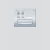 CL 411 BD2A 01 N Siedle Classic pass-through letterbox front panel audio