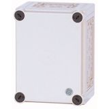 CI23E-125-RAL7035 Insulated enclosure, +knockouts, RAL7035, HxWxD=250x187.5x150mm