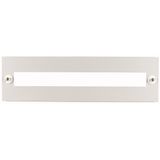 BPZ-FP/MSW-400/125-45 Front plate for HxW=125x400mm, with 45 mm device cutout