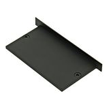 Profile end cap SLI black
