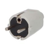 FAMATEL Plug 1105-G IP20/230V/16A - domestic