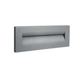 GREY WALL RECESSED LED 8,5w WW IP65 100-240v