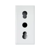 2P+E 10/16A ITA.STD SOCKET WHITEK 1M