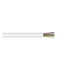Telephone cable 4x(5x0.1mm) flat white