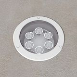 FLOOR 1689 LED 56W RGBW CLD INOX