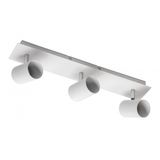 Ceiling luminaire VENETO, IP20, max. 3*20 W, GU10, round, white