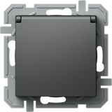SOCKET SCHUKO+COVER 2P+E 16A 250V~ AA XO 4417066