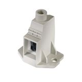 Printed circuit board terminals, 15.00 mm, Number of poles: 1, 90°, Solder pin length (l): 4.5 mm, tinned, Pebble grey, Clamping yoke connection, Clamping range, max. : 50 mm², Box