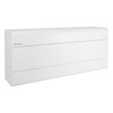 Surface-mounted distribution board SRn-24/1B, N+PE (1x24) IP40, white door