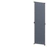 SIVACON, mounting plate, for cabinet rear panel, perforated, H: 2200 mm, W: 600 mm, zinc-plated