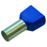 Twin end sleeve 0,75/8 blue 273400