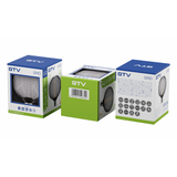 LED Bulb GRID, E27, C125, 3.5 W, 120 lm, 1800K, AC220-240V, 320°, black