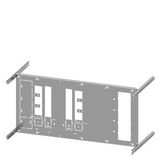 SIVACON S4 mounting plate 3VL5 up to 630A 3-pole  8PQ6000-4BA45