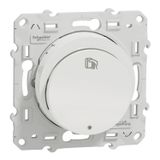 Odace - Card Switch - White - 10A - LED Location Included
