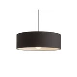 RON 60/19 shade Polycotton black/white PVC max. 23W