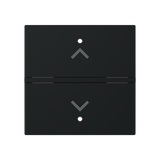 N2221.3 NT SHUTTER SYMBOL COVER 2M, BLACK
