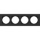 COVER PLATE FLAT 4 BK 4326779