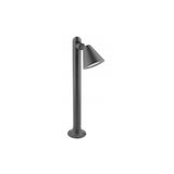 Garden luminaire LUSTINO, GU10, max. 20 W, IP44, post 500 mm, graphite
