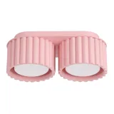 Ceiling lamp AURA 2 pink Gx53