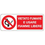 Prohibition sign - Al - 330x125 mm
