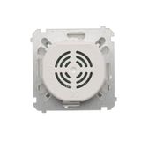 Double equipontential socket, (module), Screw terminals 2.5, 4, 6 mm2, Silver matt, metalic