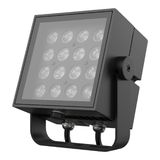 AR FLO SQ V 36W 840 SYM45 BK DA LEDV