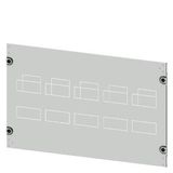 Masking frame 3VA11 (160 A), 4-pole, fixed-mounted, drive: direct, front-mounted rotary operator, motorized operating mechanism,