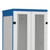 Double wing door metal perfor.80% DS/DSZ/DSS(IP20) 47U,W=800