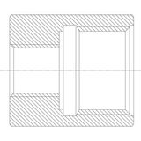 Adapter kit for SNV-ST - G 1/4-18 NPT
